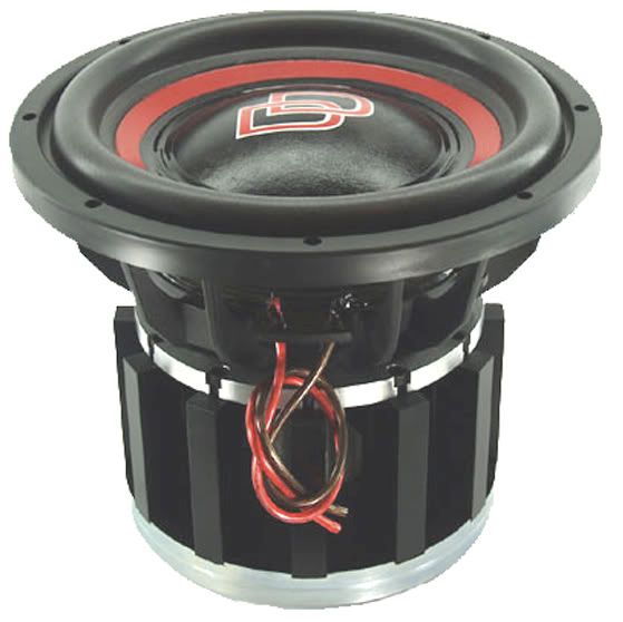 Digital Designs DDZ Subwoofer With Red Cone Photo by RBIndustries